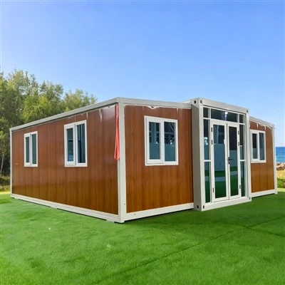 خانه کانتینری قابل افزایش 2 خوابه نشیمن متحرک